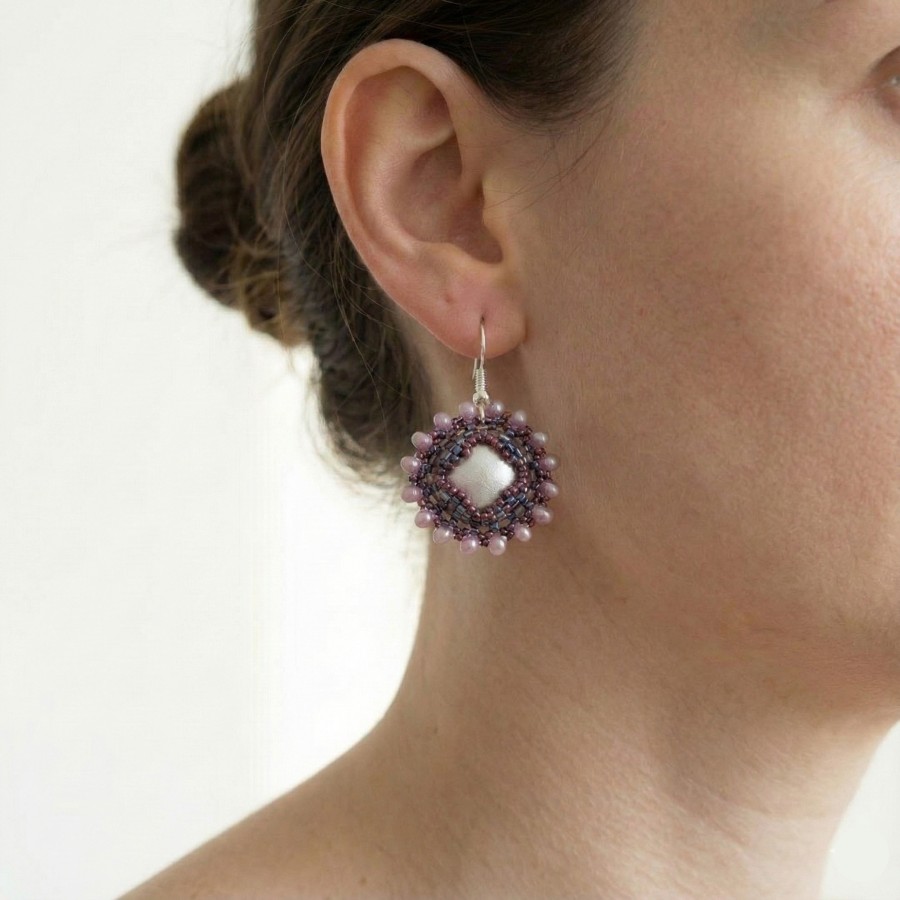 Auskarai "Sunny Pearls"