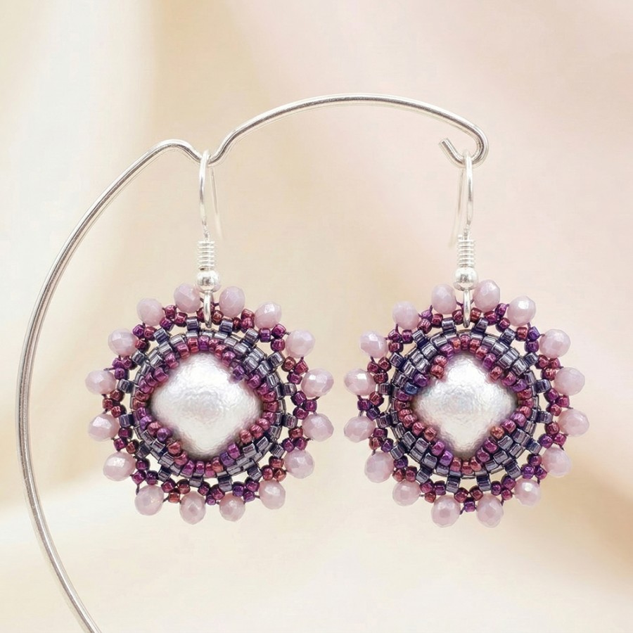 Auskarai "Sunny Pearls"