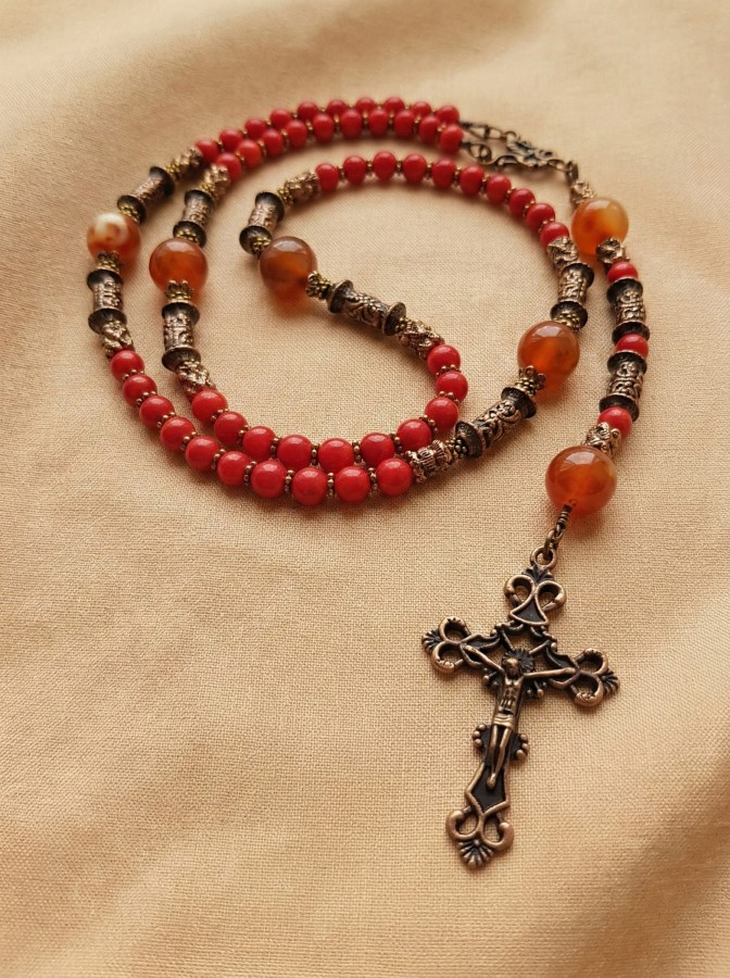 Rožančius "Red berries"