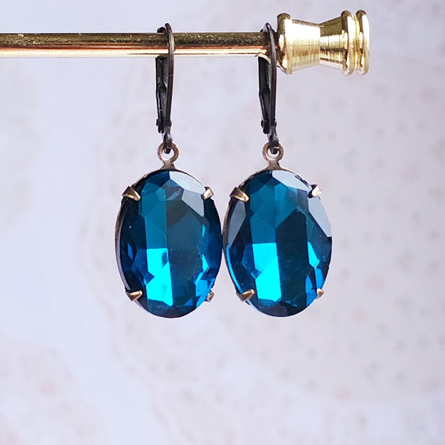 Auskarai "Blue Dreams"