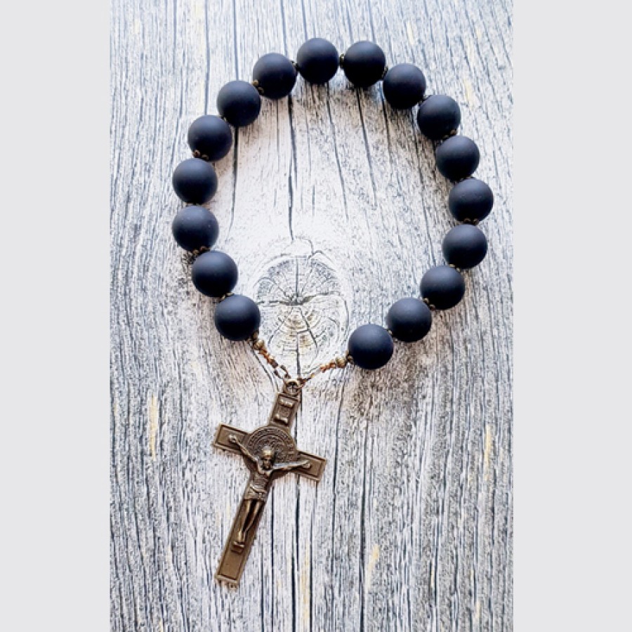 Souvenir rosary "Black" 