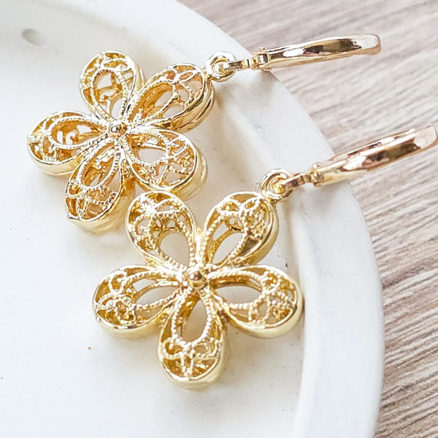 Auskarai "Gold"