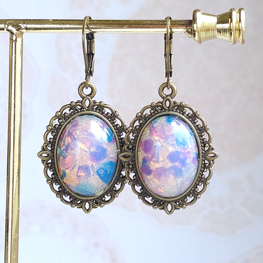 Auskarai "Harlequin"