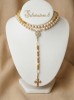  Rosary "White pearl"