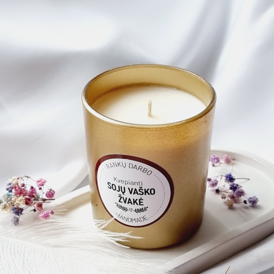 Soy wax candle "Cookies tale"