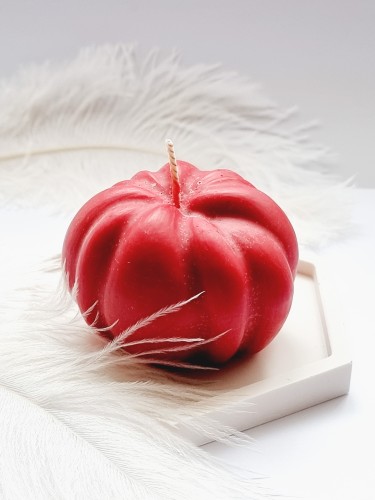 Candle "Red pumpkin"